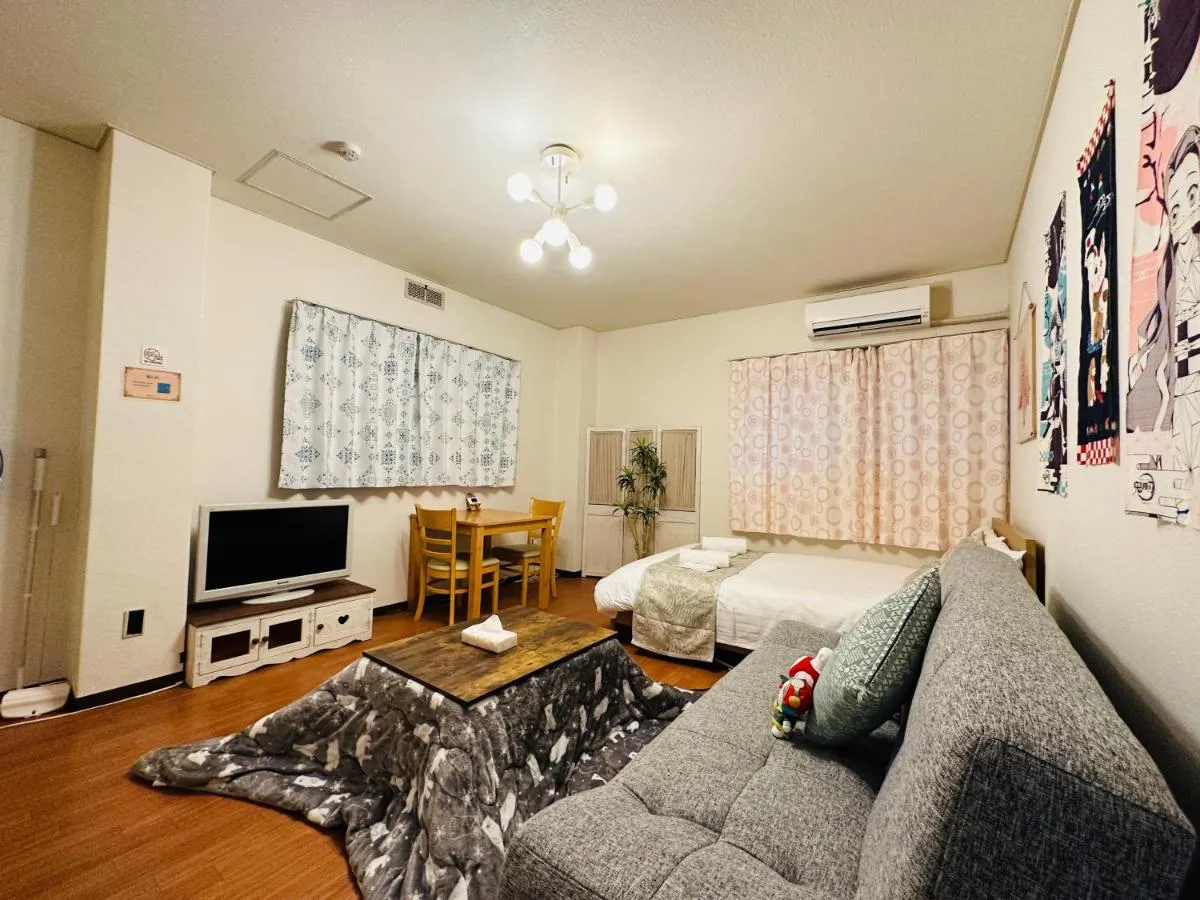Image 3 of 211gblhouse,難波,道頓堀,黒門市場など主要観光地へすぐの好立地usjへもすぐ!駅から1分のおしゃれなお部屋!