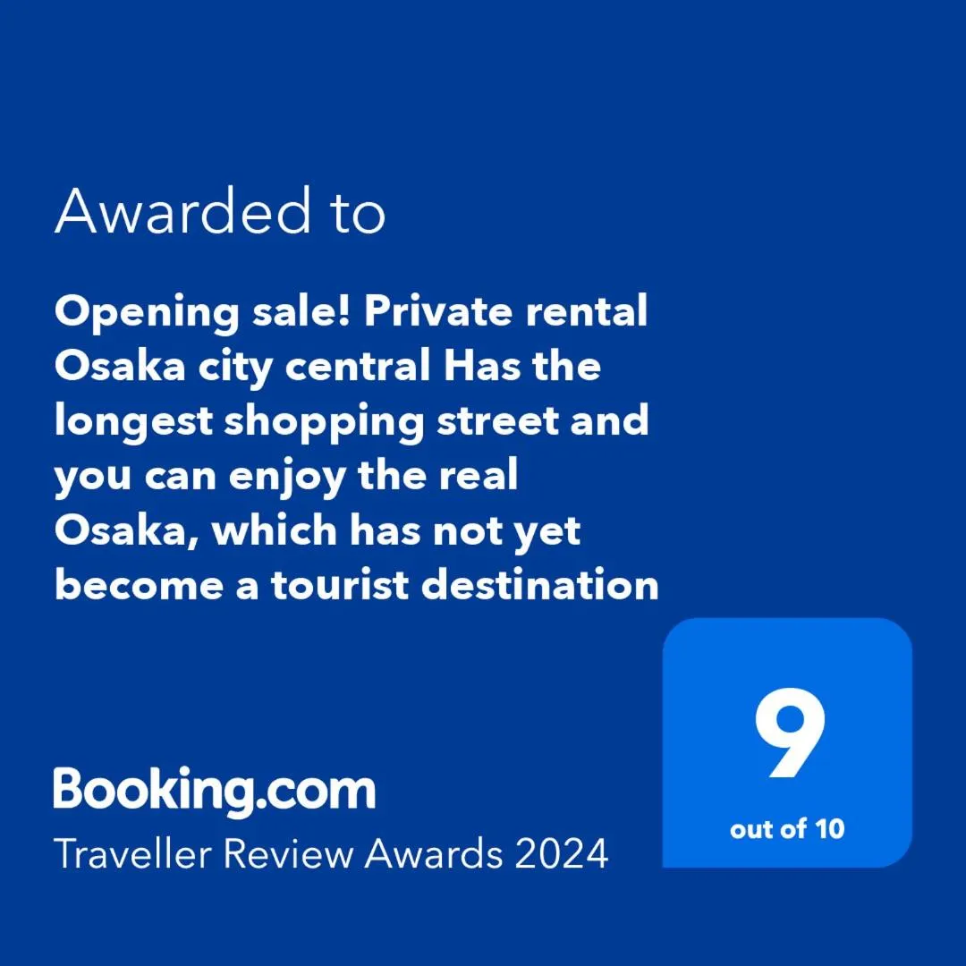Image 3 of #803 Opening sale! Private rental Osaka city central Has the longest shopping street and you can enjoy the real Osaka, which has not yet become a tourist destination