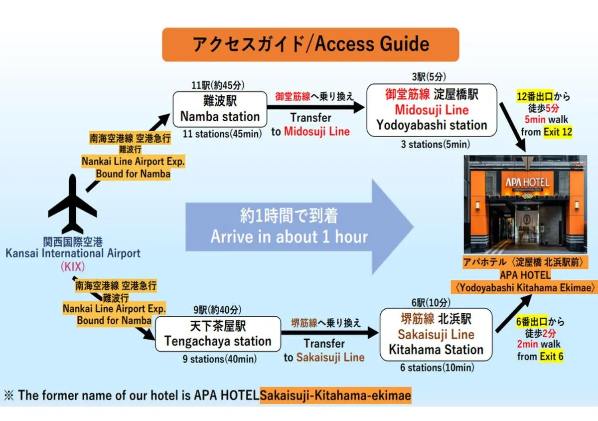 Image 4 of APA Hotel Yodoyabashi Kitahama Ekimae