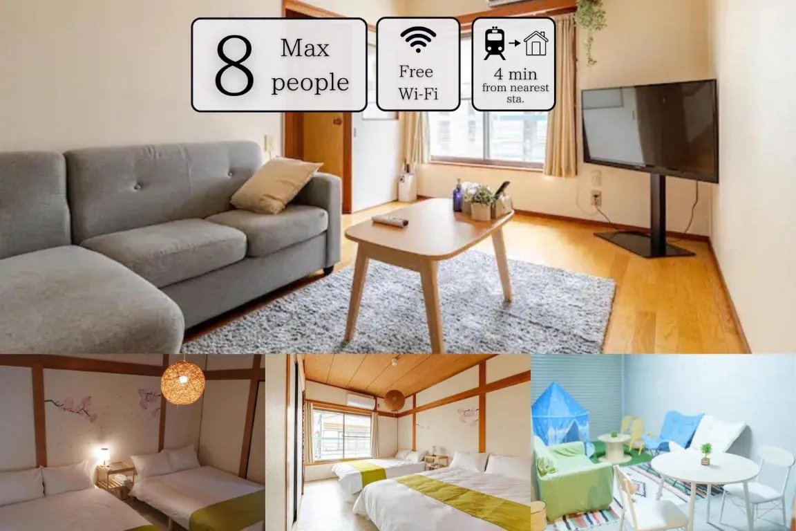 Image of OK house2 住吉大社Available for up to 8 people