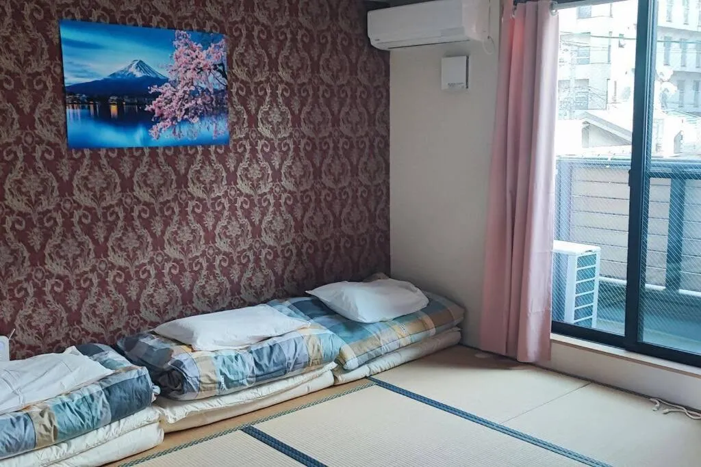 Image 1 of 全新上线花跡民宿4号馆302，关西机场直达萩之茶屋出站一分钟！难波，心斋桥4分钟车程！