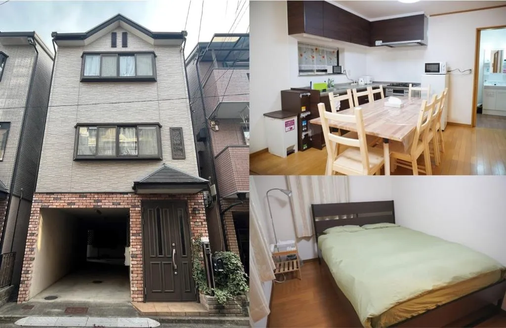 Image of H2H VILLA鴫野西 三層公寓【JR京橋步行6分鐘】機場直達 容納6人3房1廳 自助入住 帶車位