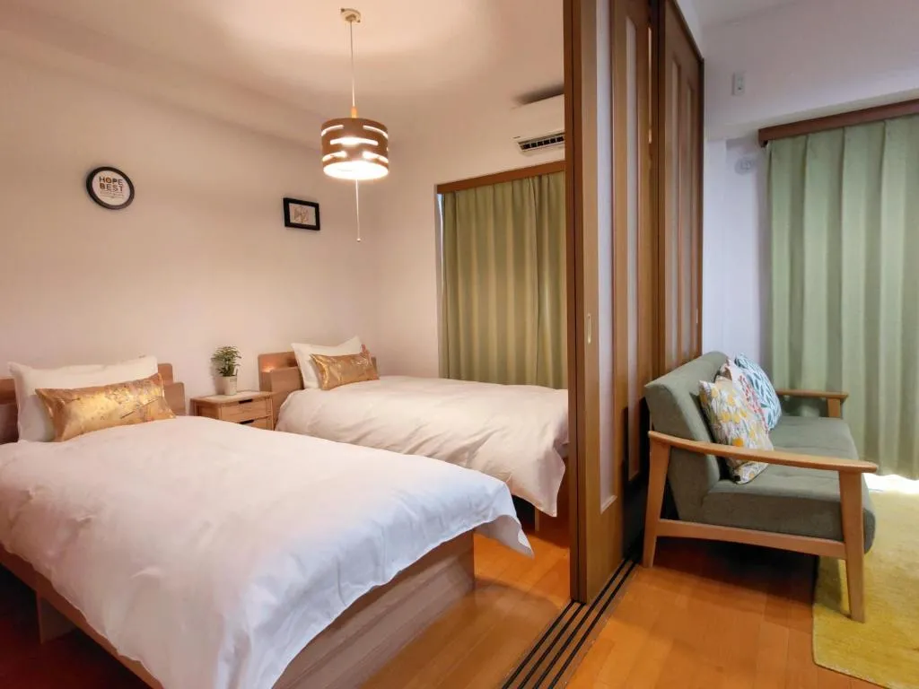 Image of 吉喜の屋公寓2室1厅難波南1号店最大4人車站步行1分钟高島屋心齋橋道頓堀通天閣橙子街
