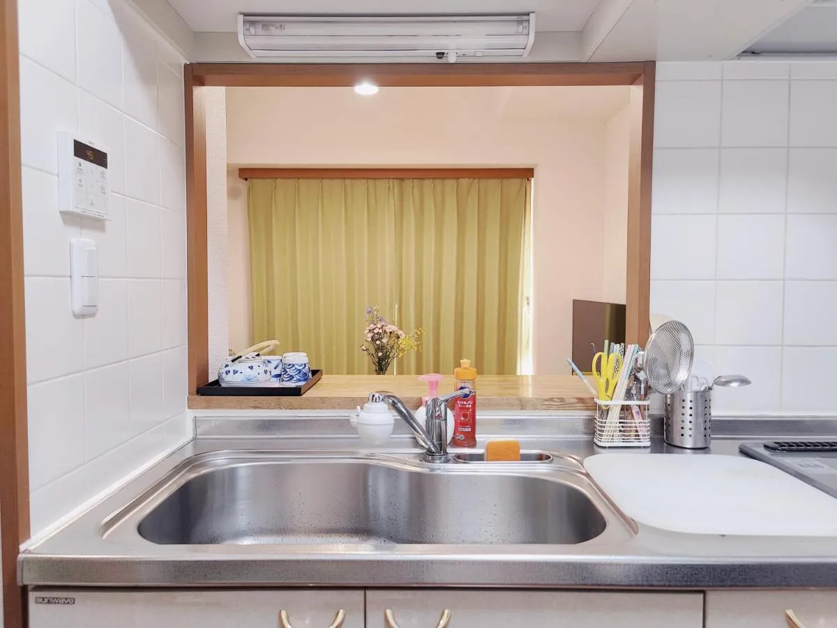 Image 2 of 吉喜の屋公寓2室1厅難波南1号店最大4人車站步行1分钟高島屋心齋橋道頓堀通天閣橙子街